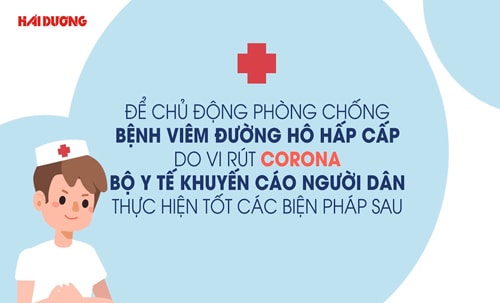 Chủ động phòng chống bệnh viêm đường hô hấp cấp